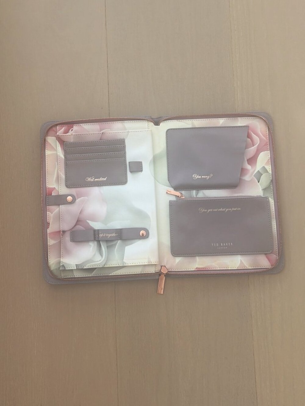 This Ted Baker Travel Lifestyle Organizer Folder